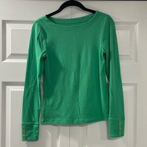 Lilly Pulitzer Vibrant Green Top